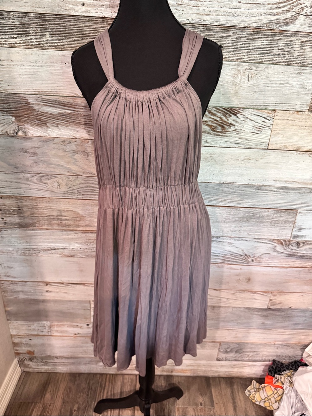 NWT Mossimo Supply Co. Sleeveless Gathered Mini Dress